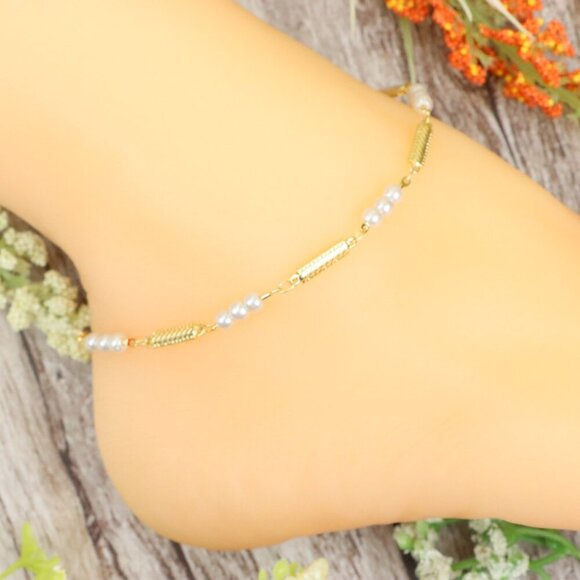 "Dainty Anklet for Women – Elegant Everyday Jewelry & Perfect Gift | MLCRC1736 - Picture 8 of 10